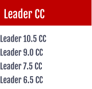 Leader CC Leader 10.5 CC Leader 9.0 CC Leader 7.5 CC Leader 6.5 CC